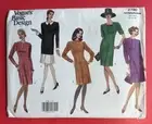 Rare Vintage Vogue 2790 Basic Design Dress 12 14 16 UNCUT Sewing Pattern
