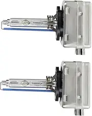 HEALLILY High-power Xenon Hid Bulbs Car Headlight Replacement Hid Light Bulb Set