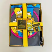 THE SIMPSONS MARGE HOMER BART LISA MAGGIE 2-PIECE T-SHIRT + FLEECE PJ PANTS XL