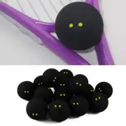 1PC Training Tool Squash Ball Two-Yellow Dots Low Speed Ball Squash Ball