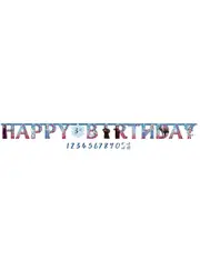 Frozen 2 Add An Age Jumbo Happy Birthday Banner