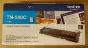 Brother TN-240C Cyan Colour Toner Cartridge Genuine New never been opened