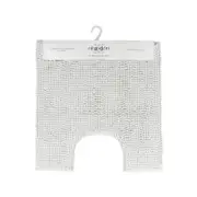 Ardor Toggle 50x50cm Contoured Bath Mat White