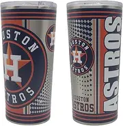 boelter brands MLB Hero Digital Stainless Steel Vacuum Insulated 20oz Ultra Travel Tumbler (Houston Astros)