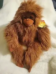 FOLKMANIS Large ORANGUTAN 26" Hand PUPPET Full Body Brown Primate Ape RETIRED