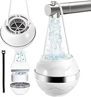 Bath Filter for Tub - Bath Water Filter for Babies and Adults, Removes Contaminants for Smoother Skin, Hair, Nails, Portable Bath Filter with Anti-Slip Buckle