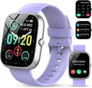 Smart Watch(Answer/Make Calls) Fitness IP68 Waterproof Heart Rate/Sleep Monitor