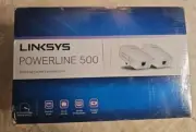 Linksys PLEK500 PowerLine 500 Wired Network Ethernet Expansion Kit *Sealed New*