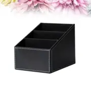 3 Cells Mobile Phone Remote Control Storage Box Stationery Organiser Desk