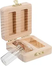 BESPORTBLE Keepsake Storage Box for First Tooth Fetal Hair Innovative Organizer for Umbilical Cord Milk Teeth Stylish Versatile for Parents