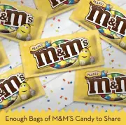 M&M'S PEANUT Milk Chocolate Candy 1.74oz (48 Individual Packs)