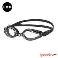 在飛比找蝦皮購物優惠-Speedo 日本製 成人運動泳鏡 Edge 黑/透明 (S
