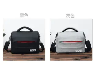 黑色包+肩帶+防雨罩←規格單眼相機包 適用Canon佳能 EOS R 1300D 760D 77D 70D 60D 6D