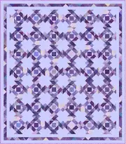 WILLY NILLY - 97"x85"-Quilt-Addicts Precut Patchwork Quilt Kit Kng Single*