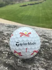 Taylormade TP5 Pix Bacon Eggs Breakfast Coffee One New Golf Ball
