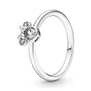Pandora S925 With CZ Disney Mini Mouse Head Ring 190074C01-58 Size 8.5