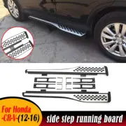 Fixed Door Side Steps Running Board Nerf Bar Black for Honda CRV CR-V 2012-2016 (for: Honda)