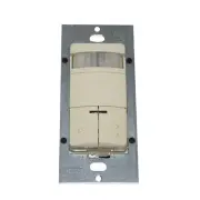 LITHONIA LIGHTING LIRW-PP, 120/277V, OCCUPANCY SENSOR WALL SWITCH, PIR, IVORY
