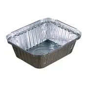 Pactiv Oblang Pan 15 oz 5.062" L Top Inside x 5.562" L Top Outside | 1200/Pack