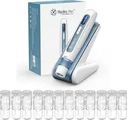 Hydra Pen H5 Microneedling Kit, Wireless Serum Applicator with EMS Microcurrent & LED Display, Skin Care Device for Wrinkle Reduction & Acne Scar Treatment, 12 Replacement Cartridges,Without Serum