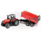 Bruder 7480 Massey Ferguson 1:16 Tractor w/Tipping Trailer Kids/Children 3y+ Toy