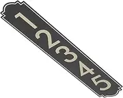 AUTSUPPL Sturdy Metal House Number Sign Outdoor Address Numbers Metal Outdoor Signage