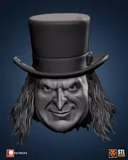 Danny DeVito Penguin Batman Returns v4 custom head for DC Comics action figure