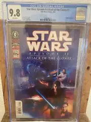 Star Wars episode 2 attack of the clones 1 Cgc 9.8 Dark Horse Comics 2002