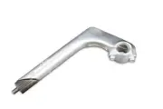 Bicycle Stem w/Quill 25.4mm Bore 35° Fix Angle 90mm L Silver