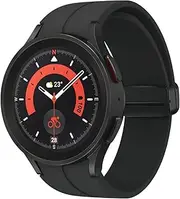 [Samsung] Galaxy Watch5 Pro Round Bluetooth Smart Watch Wear OS Outdoor Fitness Watch Fitness Tracker 45mm Titanium Black