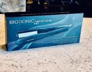 BIO IONIC OnePass Styling Flat Iron 1” Black | New In Box | Z-FGTST-OP-1.0LM