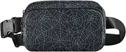 [GuoChe] Fashion Fanny Waist Pack Women Men Adults Happy Halloween Spiderwebs Multipurpose Chest Bag Belt Bag with Adjustable Strap for Travel Shopping Running, Happy Halloween30, 8" x 5.3" x 2.3", Retro