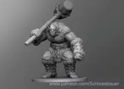 Cyclops Monster Manual NPC 28mm Scale DND D&D Tabletop Miniature SB