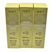 IN2IT Sunscreen Serum Expert Sun Protection HYA & CICA SPF50 PA+++ Skin 20g x3
