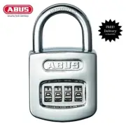 ABUS Padlock -160/50 -50mm -Resettable Combination Padlocks-FREE POST