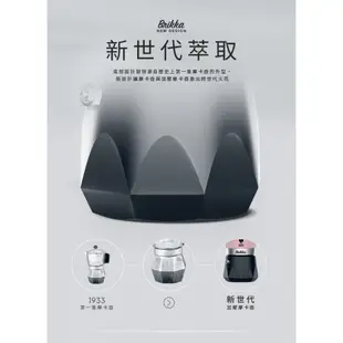 BIALETTI 鑽石 加壓摩卡壺 最新款 / 兩年保固 雙閥 限流閥 Brikka 露營 咖啡 摩卡壺