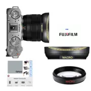 HD 32K ULTRA WIDE ANGLE LENS FOR FUJIFILM X-M5 Mirrorless Camera with XC 15-45mm
