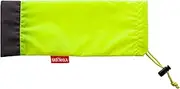 Tatonka Peg Pouch - Pack Bag for Tent Pegs up to Approx. 25 cm Length - with Reinforced Base, Drawstring and Cord Stopper - in Signal Colour Bright Yellow for High Visibility - 28 x 11 cm