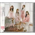 *【側標破損廉售】KARA // GIRL’S STORY ~ CD+DVD、初回限定盤 -環球唱片、2015年發行