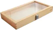 Display Case Specimen Display Holder Specimen Frame Specimen Case Wooden Specimen Showcase Specimen Storage Case