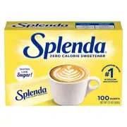 Zero Calorie Sweetener Packets, 100 Count - Sugar Free