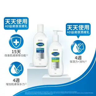 【新包裝】Cetaphil 舒特膚 AD系列 益膚康 修護舒敏乳霜/修護滋養乳液295ml/修護潔膚乳295ml