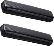 MOTHNUR 2pcs Curling Iron Storage Bag Steam Curlers for Hair Hard Case for Straighteners Hairdryer Hair Dryer Blow Dryer Curler Accessories Bag for Hair Curler Holder Portable Black Eva