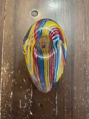 3” Glass Pipe Bowl Pipe Pebble Swirl