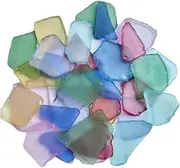 rockible Sea Glass for Crafts Vase Filler and Aquarium Ornament Tumbled for Fish Tank