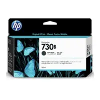 在飛比找PChome24h購物優惠-HP 730B 消光原廠黑色墨水匣 (130ml) 3ED4