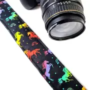 Rainbow Unicorn Camera Strap -Colorful Camera Strap -Double Padded Comfortable