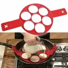 Breakfast Maker Flip Cooker Silicone Non Stick Fantastic Pancake Omelet Kit E7G6