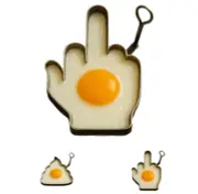 Funny Middle Finger Egg Mold,DIY Kitchen Accessories,Unique Shaped Eggs Mold