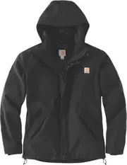 Carhartt Shoreline, textile jacket waterproof , color: Black , size: XXL